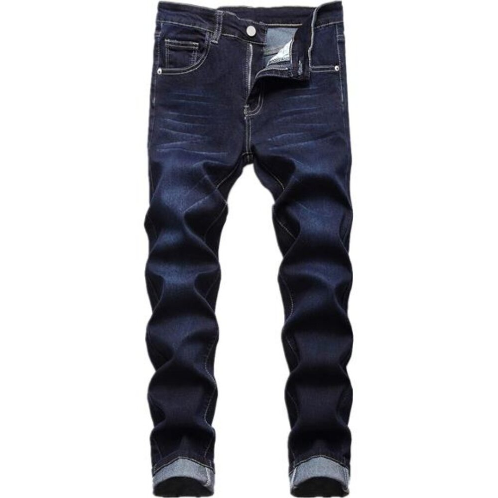 Men's Skinny Slim Fit Stretch Straight Leg Fashion Jeans Pants
